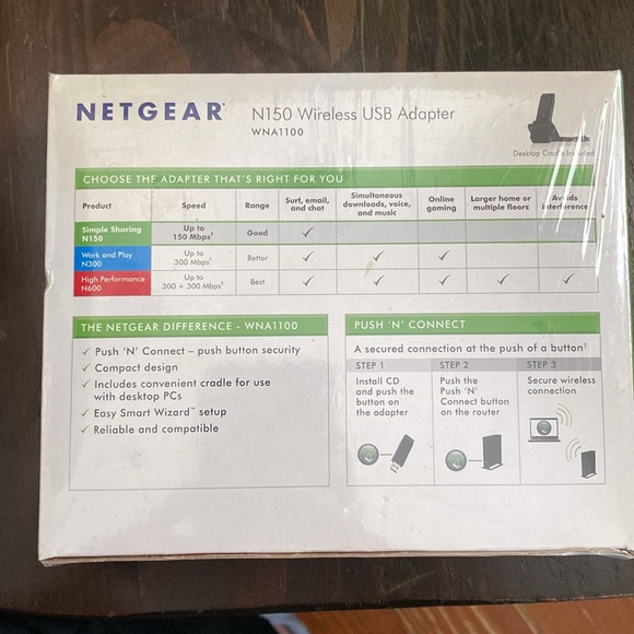 Netgear N150 Wireless USB adapter - Picture 3 of 4